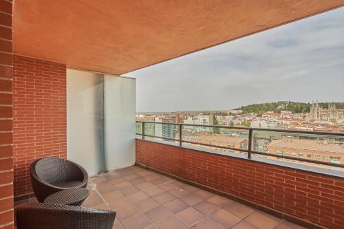 Habitación Doble con terraza - 2 camas del hotel Rice Bulevar. Foto 9