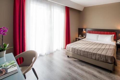 Habitación Doble con balcón del hotel Da Vinci