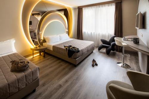 Habitación Triple del hotel Da Vinci