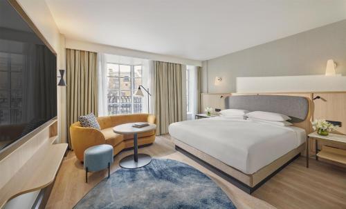 Habitación con vistas a High Street - 1 cama extragrande del hotel Hyatt Regency London Blackfriars