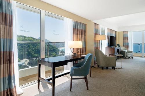 Suite Executive de 1 dormitorio frente al océano - 1 cama extragrande del hotel Sheraton Grand Rio and Resort