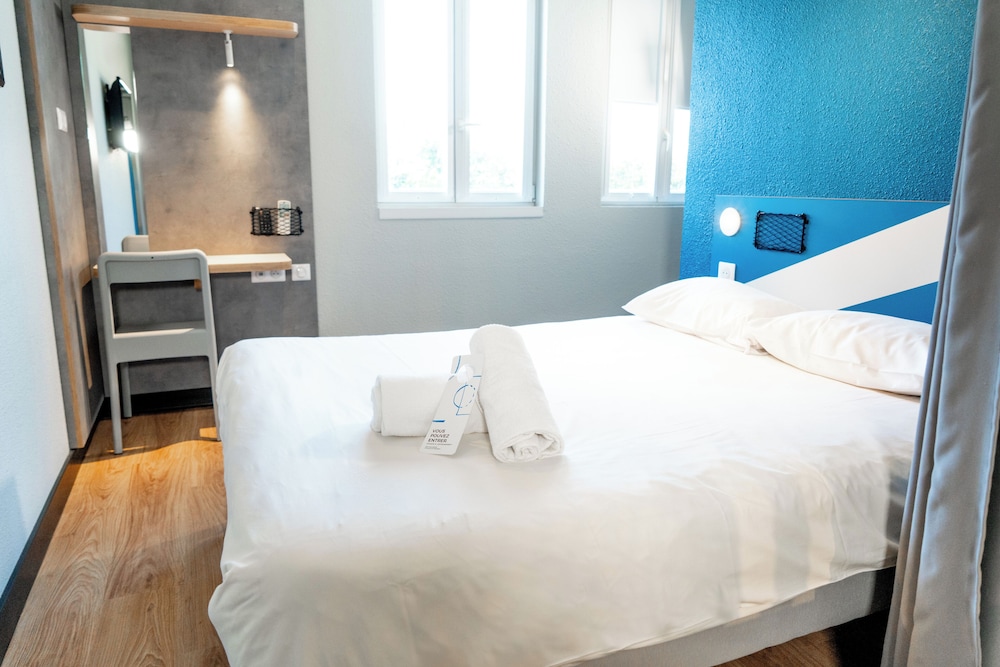 Habitación estándar, 1 cama doble, accesible para personas con discapacidad del hotel Ibis Budget Aix En Provence. Foto 2