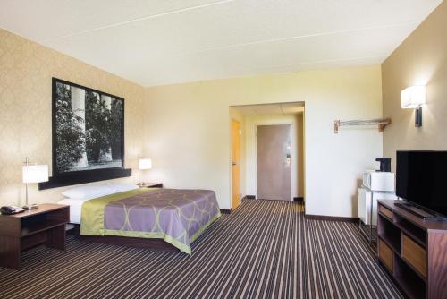 Estudio - 1 cama grande - No fumadores del hotel Super 8 By Wyndham Plattsburgh