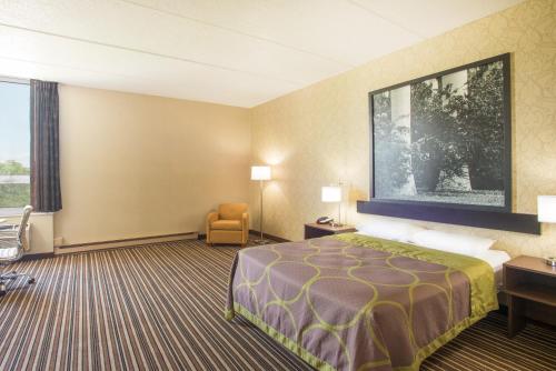 Estudio - 1 cama grande - No fumadores del hotel Super 8 By Wyndham Plattsburgh. Foto 1