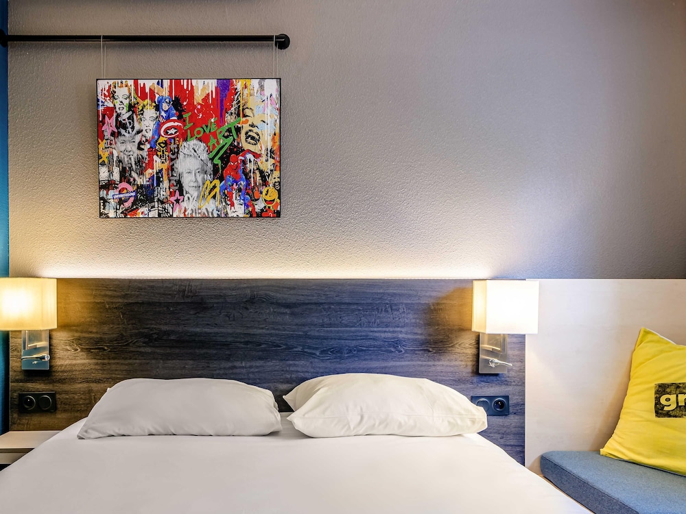 Habitación Pop con cama doble del hotel Greet Bordeaux Floirac Arena