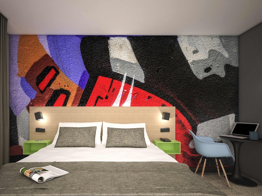 Habitación superior, 1 cama doble, vistas a la Torre Eiffel del hotel Ibis Styles Clamart Gare Grand Paris