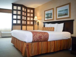 Habitación con bañera adaptada para personas con discapacidad - 2 camas grandes del hotel Best Western Plus Vineyard Inn and Suites. Foto 8