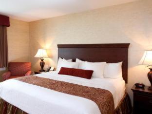 Habitación con cama extragrande, sofá cama y bañera de hidromasaje - No fumadores del hotel Best Western Plus Vineyard Inn and Suites. Foto 14