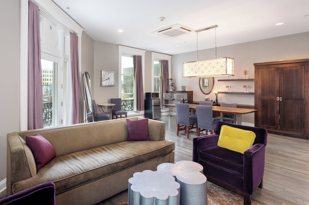 Habitación individual Signature, 1 cama de matrimonio grande, no fumadores (Marquis) del hotel Hotel at the Lafayette, Trademark Collection by Wyndham. Foto 2