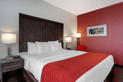 Habitación - 1 cama extragrande - No fumadores del hotel Comfort Inn and Suites Near Stadium. Foto 3