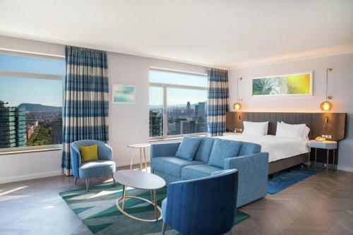 Suite Panorama del hotel Hilton Diagonal Mar Barcelona