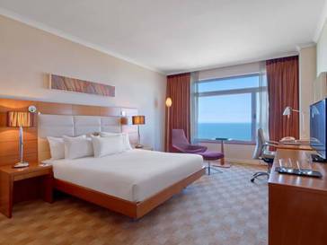 Habitación doble Vista Mar del hotel Hilton Diagonal Mar Barcelona