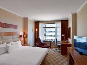 Habitación doble del hotel Hilton Diagonal Mar Barcelona