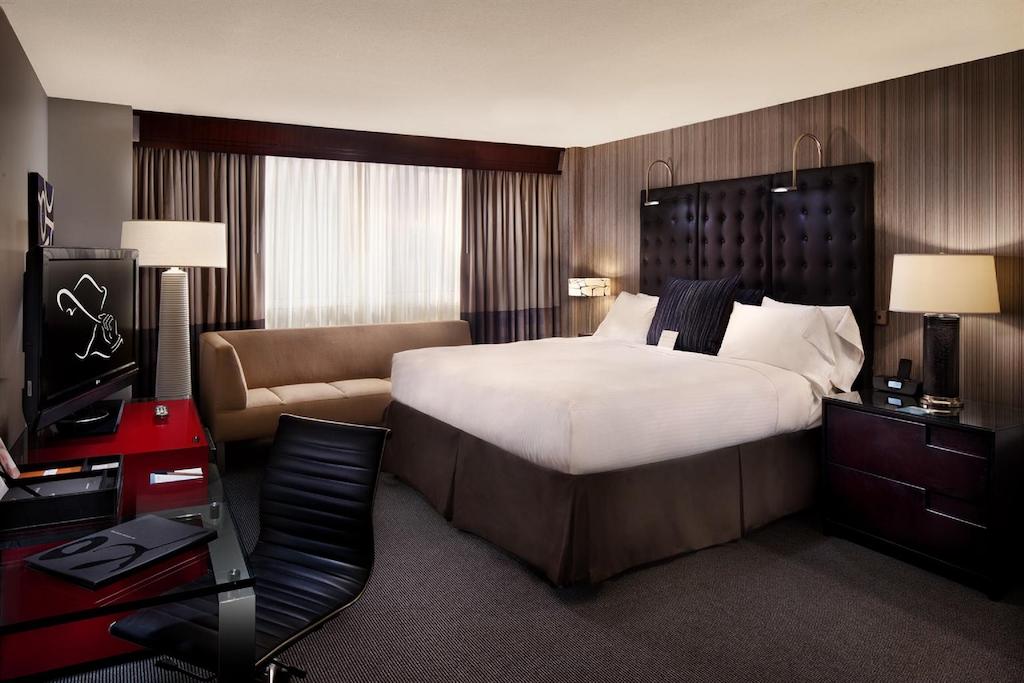 Alojamiento de 1ª clase con cama extragrande del hotel Yotel Washington Dc