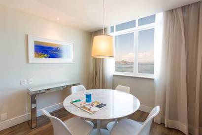 Suite Vista Mar Lujo del hotel Grand Mercure Rio De Janeiro Copacabana. Foto 1