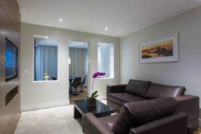 Suite Vista Mar Lujo del hotel Grand Mercure Rio De Janeiro Copacabana. Foto 4
