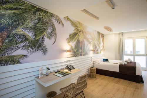 Habitación Doble Estándar del hotel Casual De Las Olas San Sebastian. Foto 4