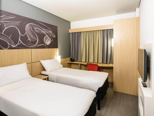 Habitación Doble Estándar - 2 camas del hotel Ibis Recife Aeroporto