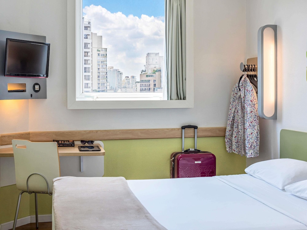 Habitacion Standard con 1 cama doble del hotel Ibis Budget Sao Paulo Jardins. Foto 4