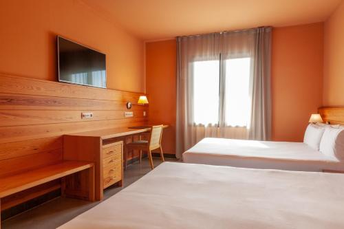 Habitación Familiar del hotel Montanyà and Lodge. Foto 6