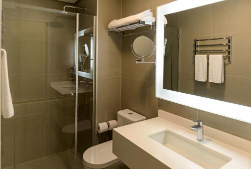 Apartamento Superior con cama doble plegable y cocina equipada del hotel Mercure Sao Paulo Barra Funda. Foto 5