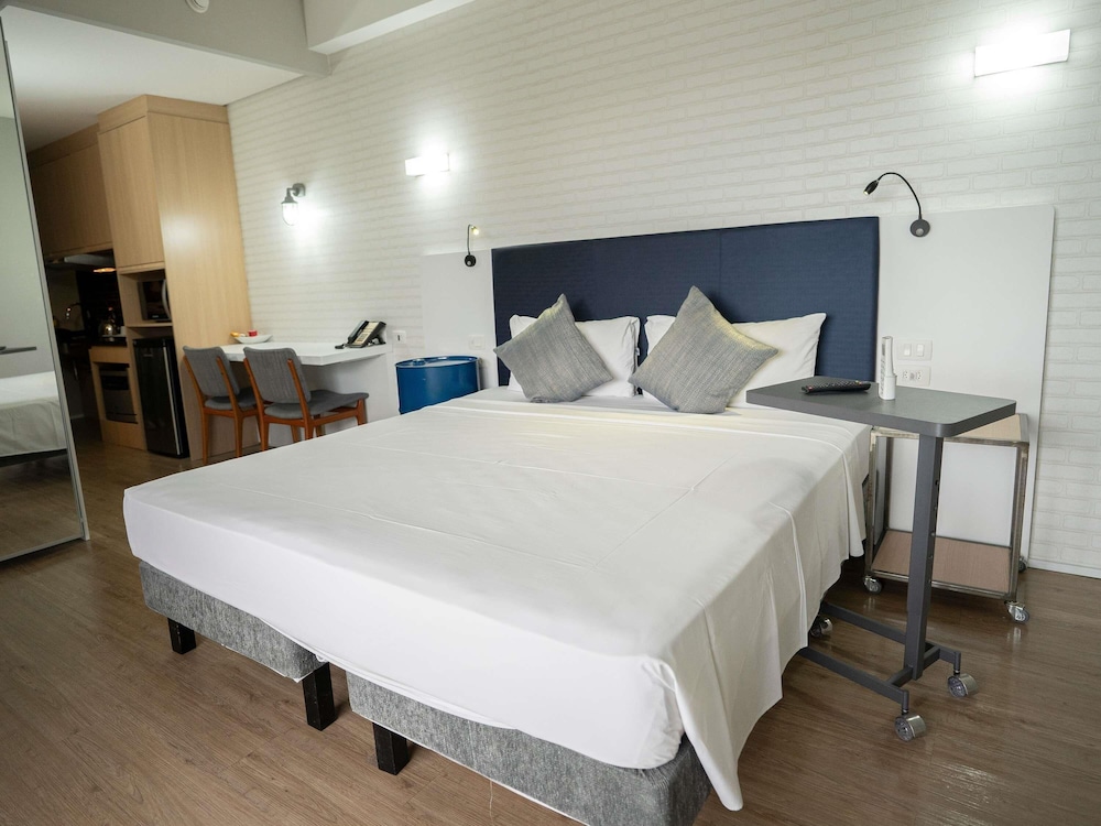 Apartamento Superior Accesible con cama King Size y cocina equipada del hotel Mercure São Bernardo Do Campo