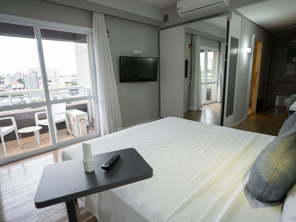 Apartamento Superior Accesible con cama King Size y cocina equipada del hotel Mercure São Bernardo Do Campo. Foto 4