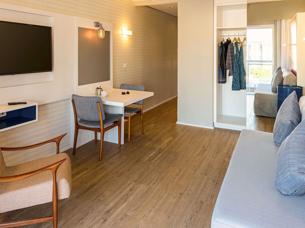 Apartamento Deluxe con cama King Size y cocina equipada del hotel Mercure São Bernardo Do Campo. Foto 5