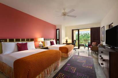 Habitación Fairmont con 2 camas dobles del hotel Fairmont Mayakoba