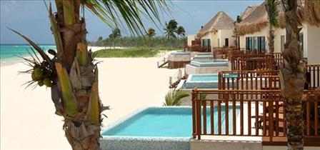 Suite Casita frente a la playa del hotel Fairmont Mayakoba. Foto 1