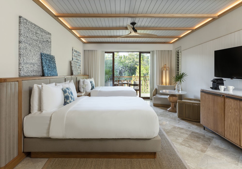 Casita, Habitación Signature, 2 camas de matrimonio, no fumadores del hotel Fairmont Mayakoba. Foto 2