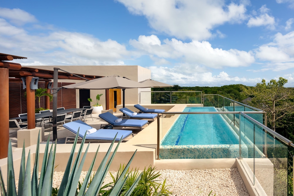 Suite Bambu, 1 cama King, piscina privada, vistas al resort del hotel Fairmont Mayakoba. Foto 4