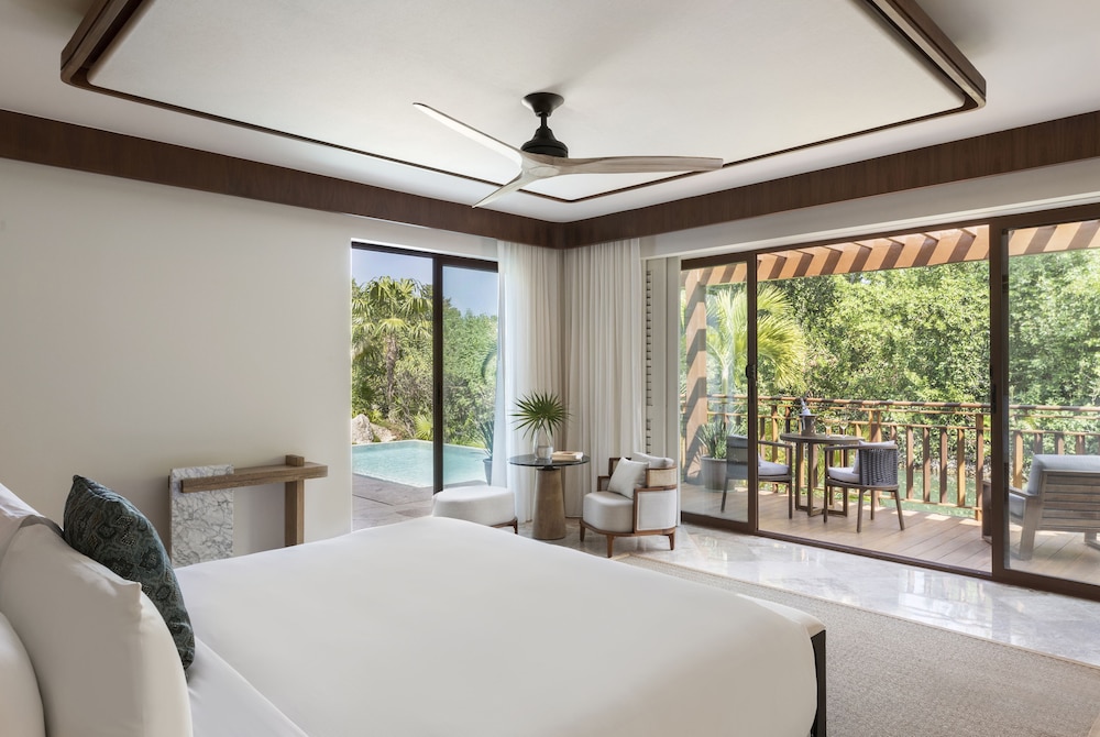 Suite presidencial, 1 cama de matrimonio grande (Tortuga) del hotel Fairmont Mayakoba