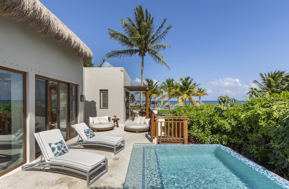 Suite presidencial, 1 cama de matrimonio grande (Camaleon) del hotel Fairmont Mayakoba