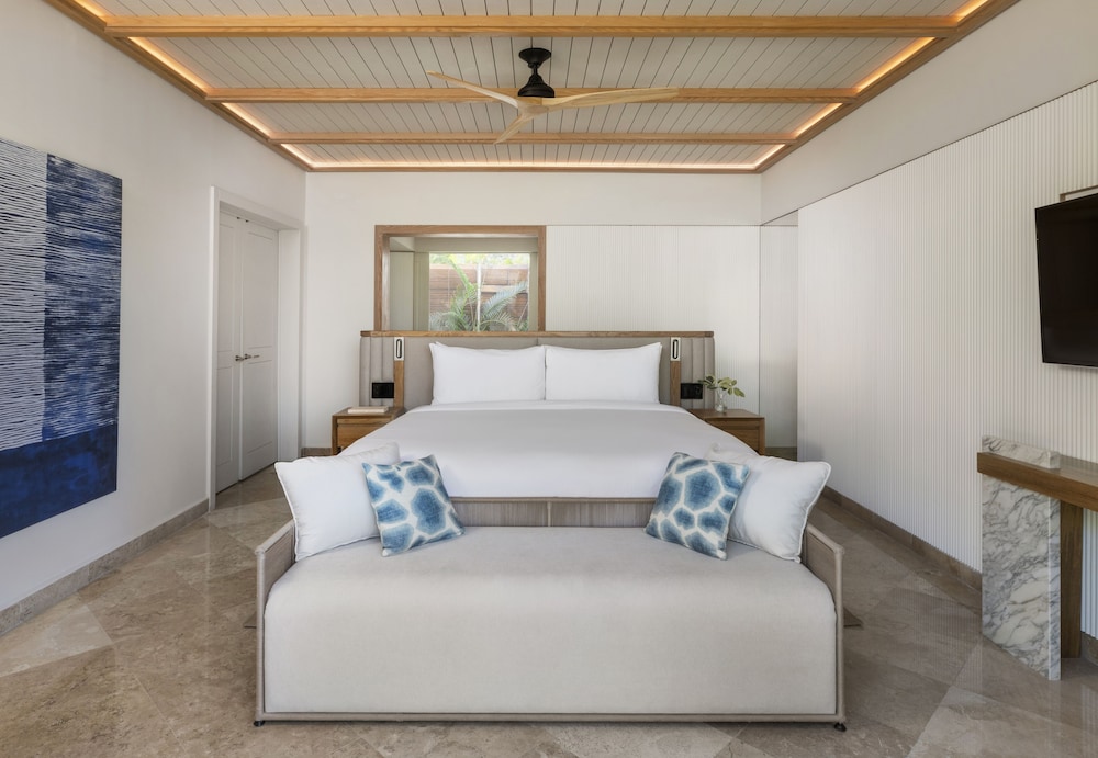 Suite Casita en zona de playa, 1 cama King, piscina privada, vistas al canal del hotel Fairmont Mayakoba