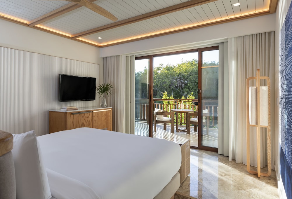 Suite Casita en zona de playa, 1 cama King, piscina privada, vistas al canal del hotel Fairmont Mayakoba. Foto 2