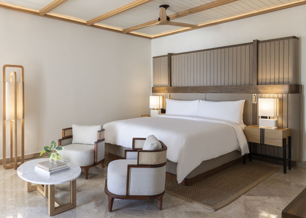 Casita, Suite, 1 cama de matrimonio grande, no fumadores, frente a la playa del hotel Fairmont Mayakoba
