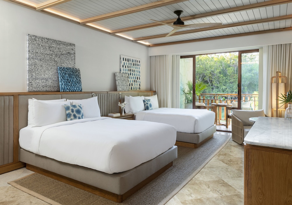 Habitación familiar, habitaciones comunicadas (Laguna) del hotel Fairmont Mayakoba. Foto 4