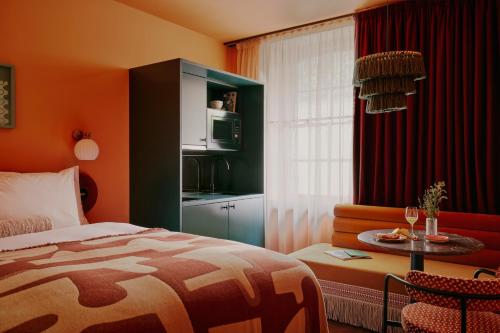 City Studio with Garden View del hotel Ember Locke