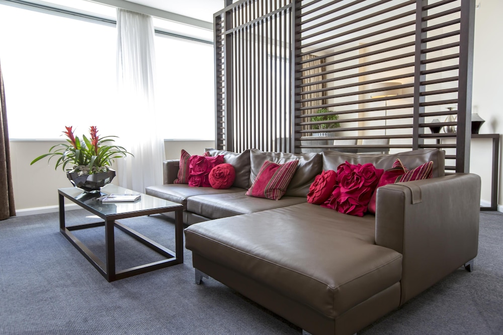 Suite ejecutiva, 1 cama de matrimonio grande del hotel Hilton London Canary Wharf
