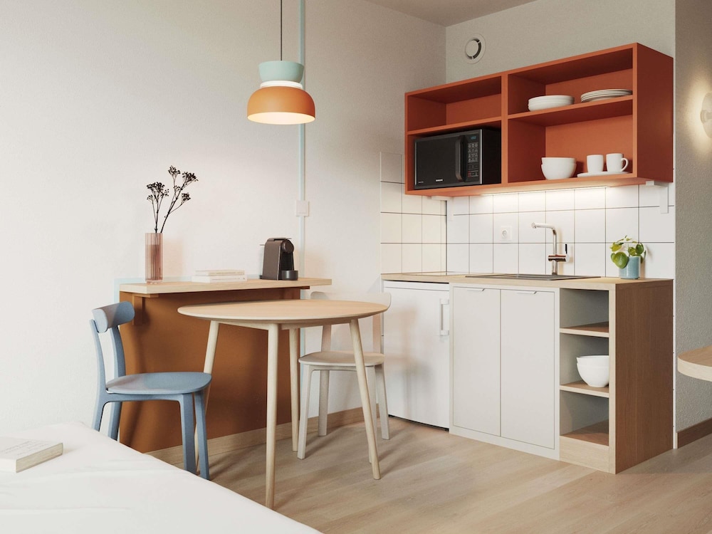 Estudio Estándar del hotel Adagio Access Toulouse Jolimont. Foto 4