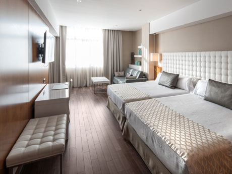 Habitación familiar Grand del hotel Catalonia Ramblas