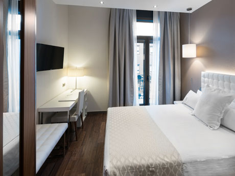 Habitación individual del hotel Catalonia Ramblas. Foto 1