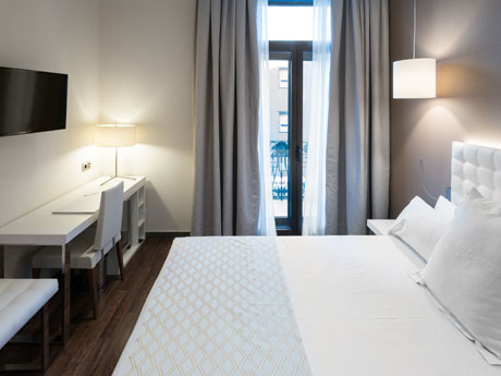 Habitación individual del hotel Catalonia Ramblas. Foto 2