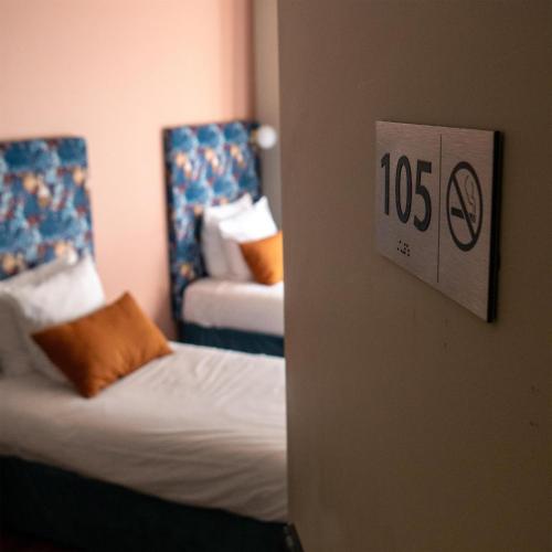 Habitación Doble Confort - 2 camas del hotel de la Bourse, Mulhouse Gare, Sure Hotel Collection by Best Western. Foto 1