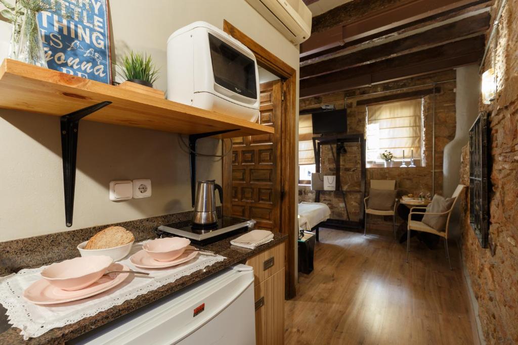 Estudio del hotel Ainb Picasso Corders Apartments. Foto 1