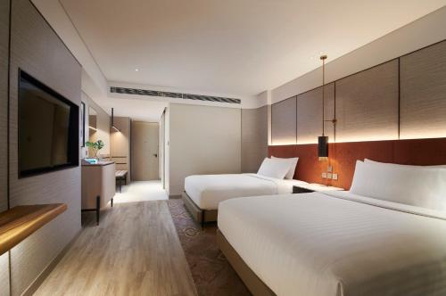 Habitación Premier con 2 camas individuales del hotel Amari Bangkok