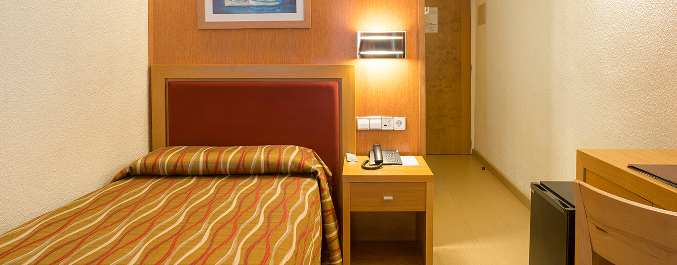 Habitación individual del hotel Hsm Atlantic Park