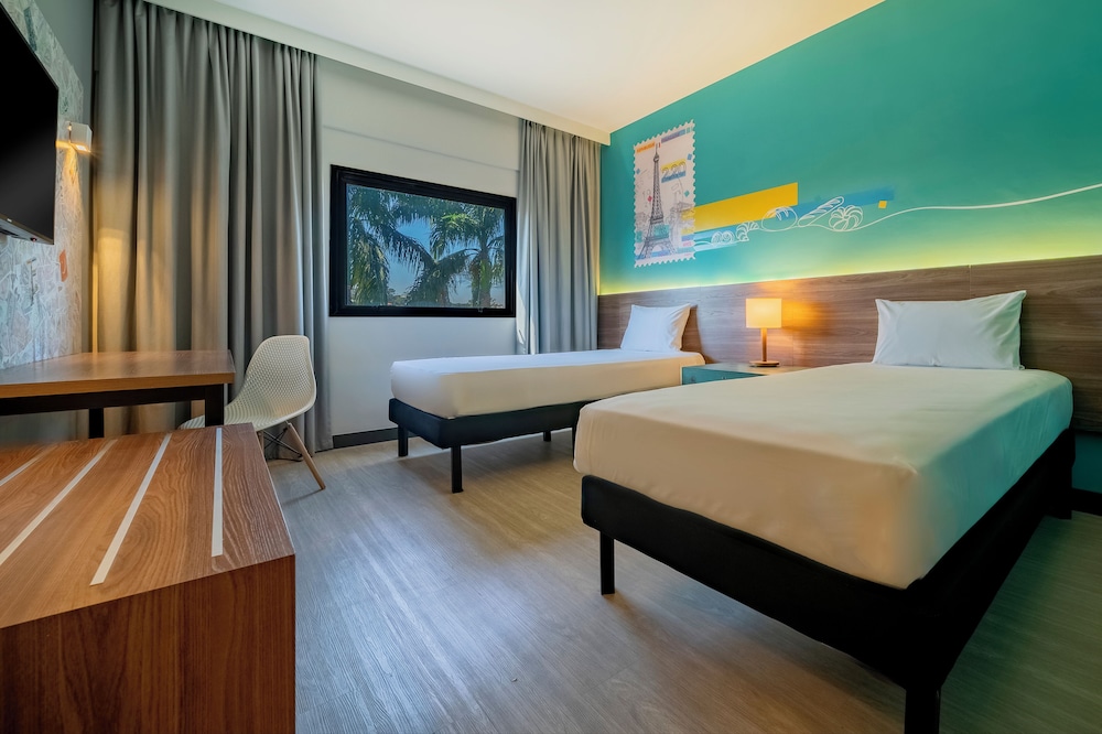 Habitación Standard con 2 camas individuales del hotel Ibis Styles Sorocaba Santa Rosalia. Foto 1