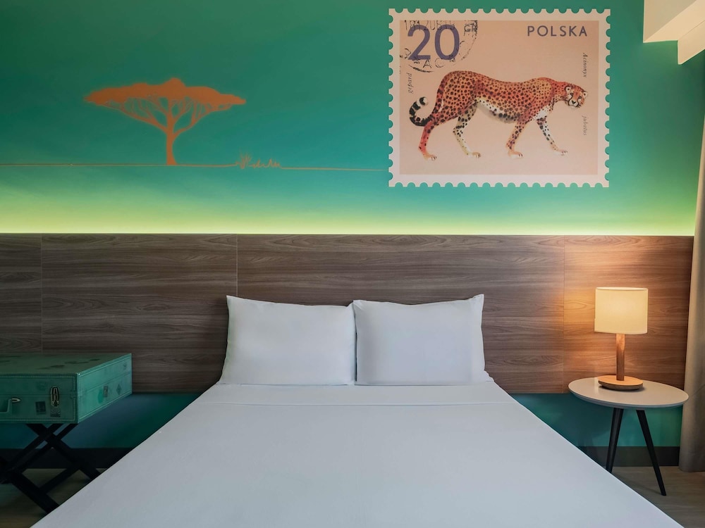HABITACIÓN STANDARD ADAPTADA CON 1 CAMA DOBLE del hotel Ibis Styles Sorocaba Santa Rosalia